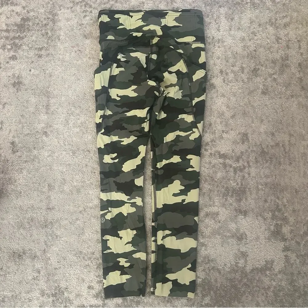Lululemon Fast and Free High Rise Crop 23